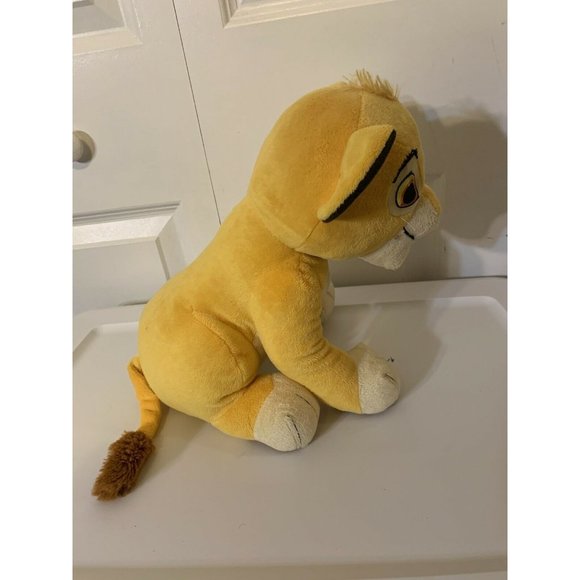 12" Inch SIMBA Plush Stuffed Animal Lion King Disney Kohls Cares 2014 - Picture 4 of 8